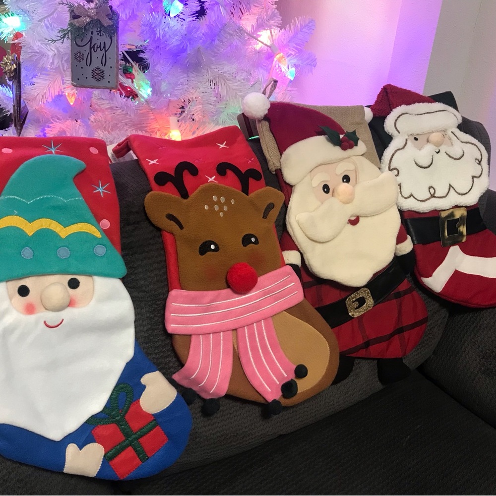 AshLand Christmas 🎄 Stockings Assorted 4pcs.